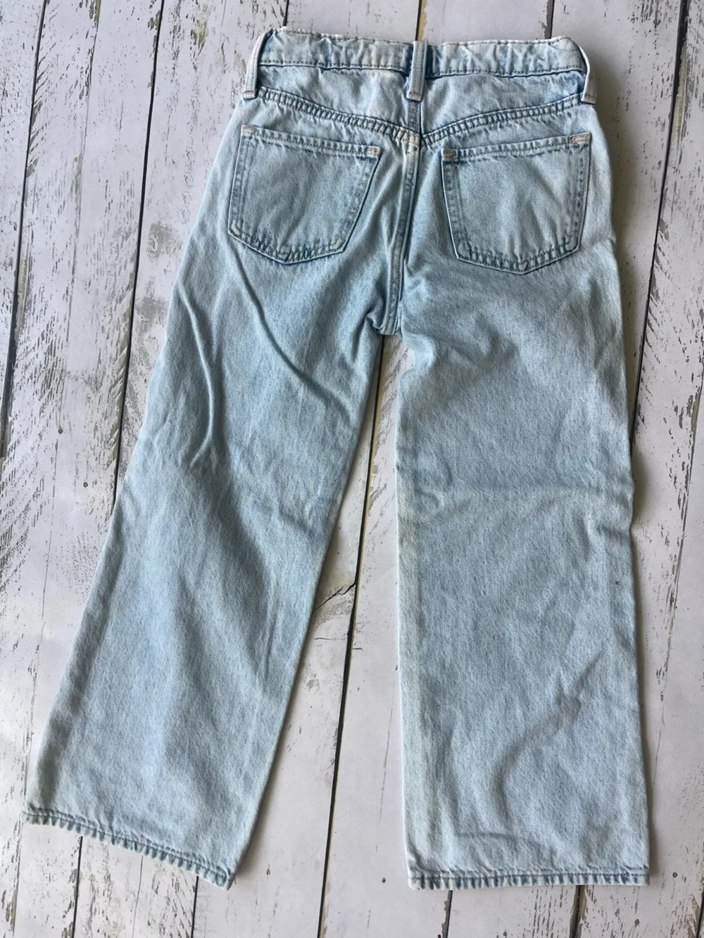 BUNDLE of 4 Old Navy girls baggy wide leg size 10 jean